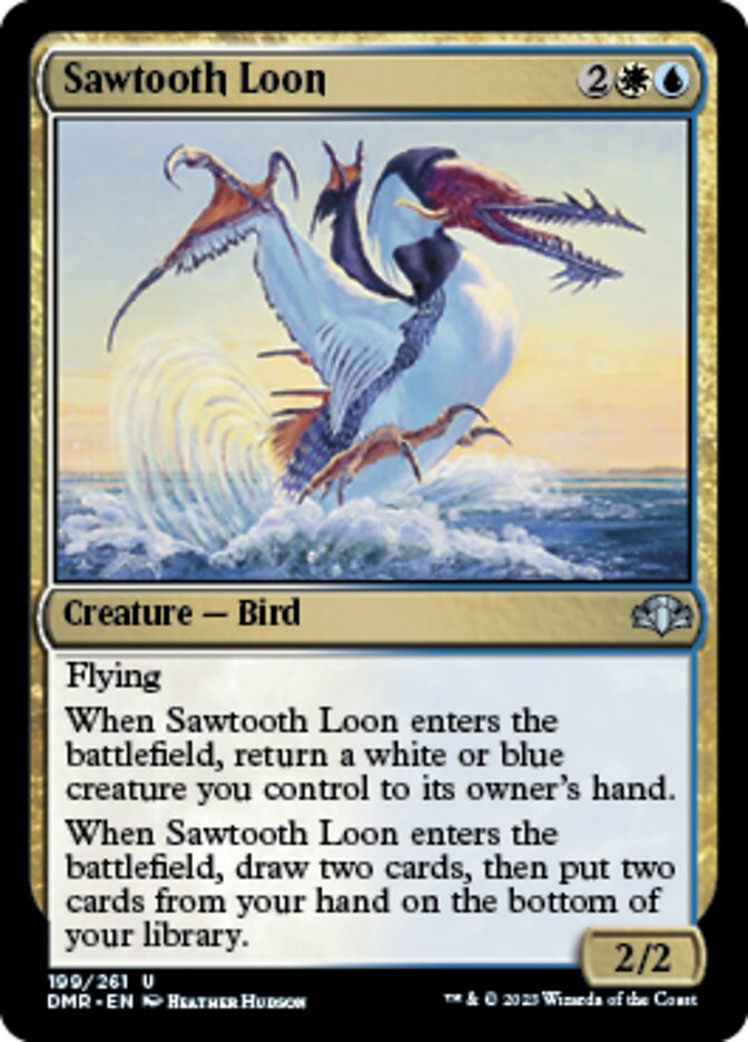 Sawtooth Loon [Dominaria Remastered] | Gamers Paradise