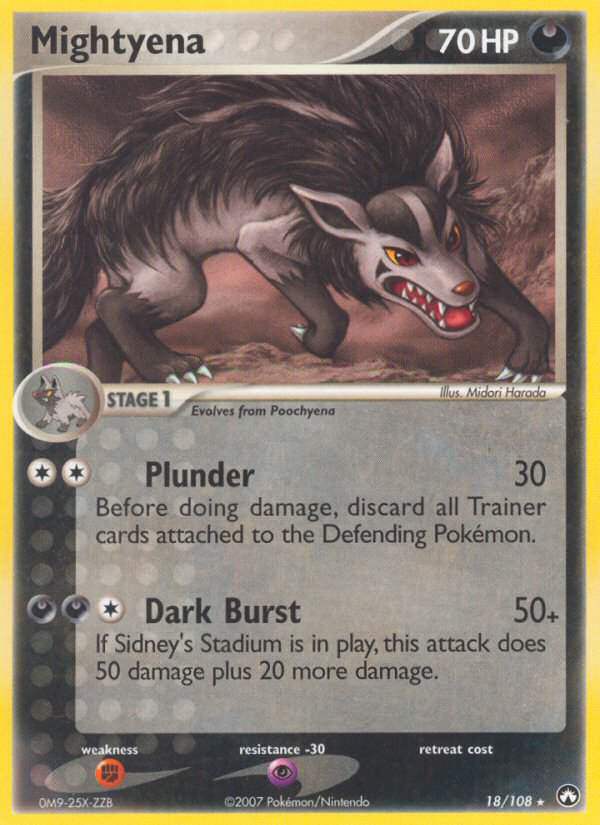 Mightyena (18/108) [EX: Power Keepers] | Gamers Paradise