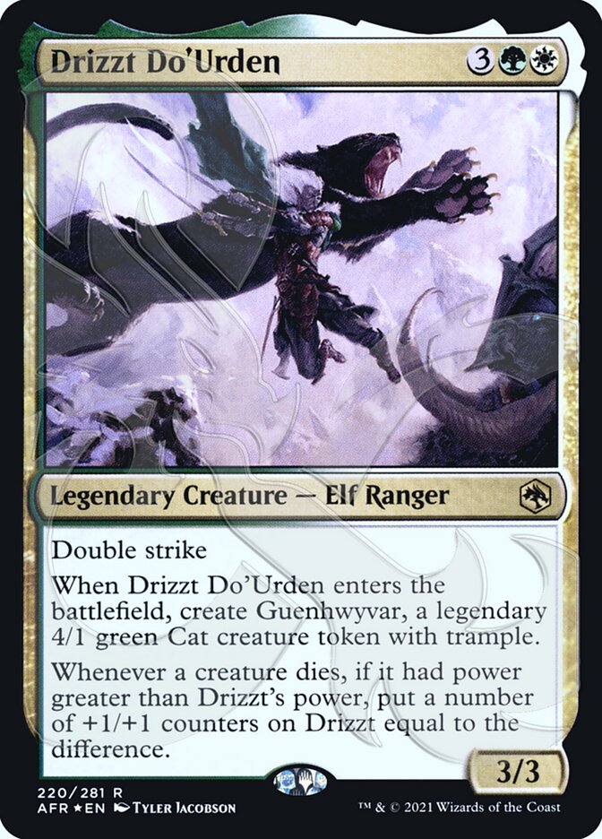 Drizzt Do'Urden (Ampersand Promo) [Dungeons & Dragons: Adventures in the Forgotten Realms Promos] | Gamers Paradise