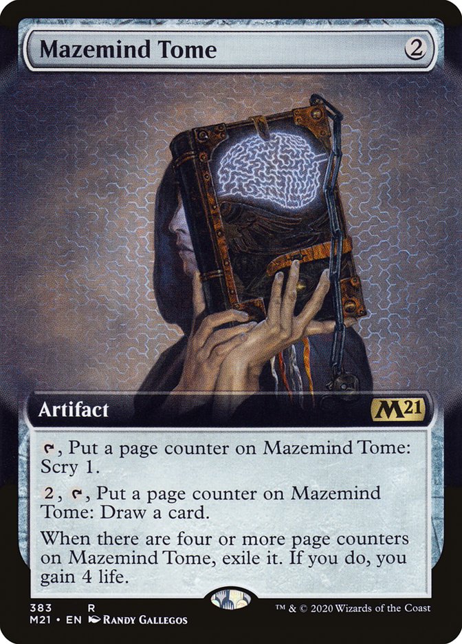 Mazemind Tome (Extended Art) [Core Set 2021] | Gamers Paradise