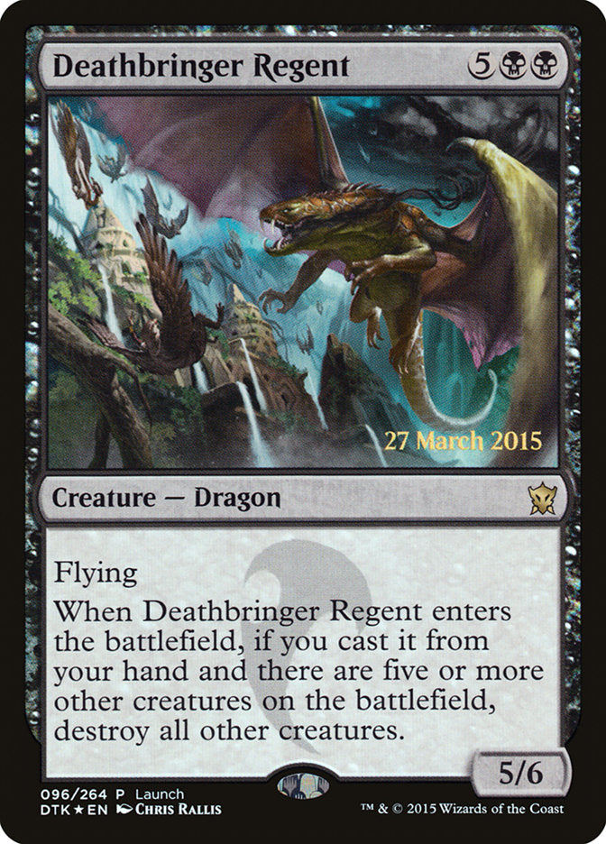 Deathbringer Regent (Launch) [Dragons of Tarkir Prerelease Promos] | Gamers Paradise