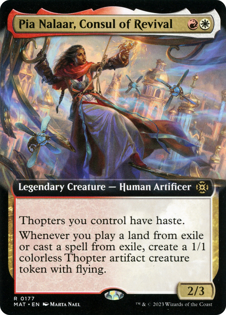 Pia Nalaar, Consul of Revival (Extended Art) [March of the Machine: The Aftermath] | Gamers Paradise