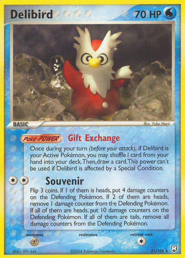 Delibird (21/109) [EX: Team Rocket Returns] | Gamers Paradise