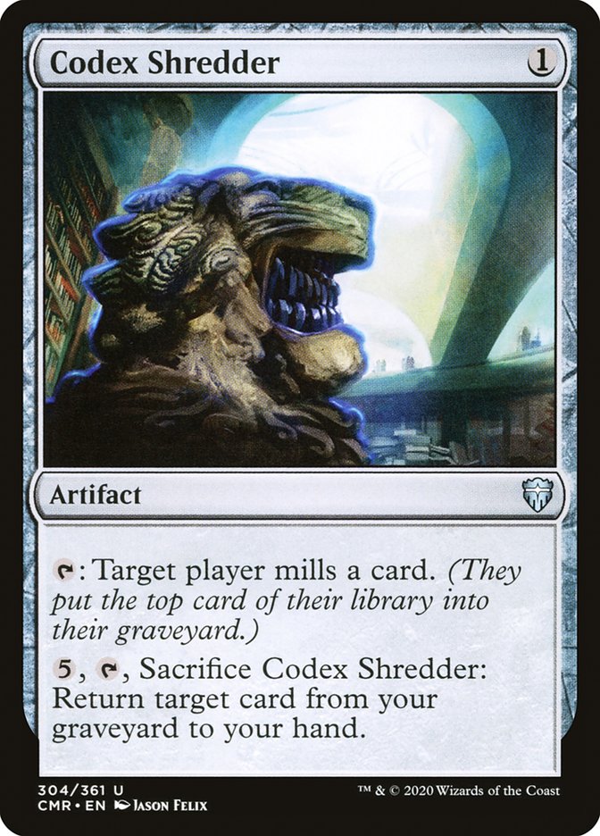 Codex Shredder [Commander Legends] | Gamers Paradise