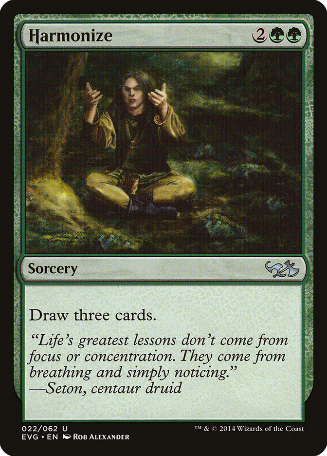 Harmonize (Elves vs. Goblins) [Duel Decks Anthology] | Gamers Paradise