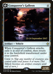 Conqueror's Galleon // Conqueror's Foothold [Ixalan Prerelease Promos] | Gamers Paradise