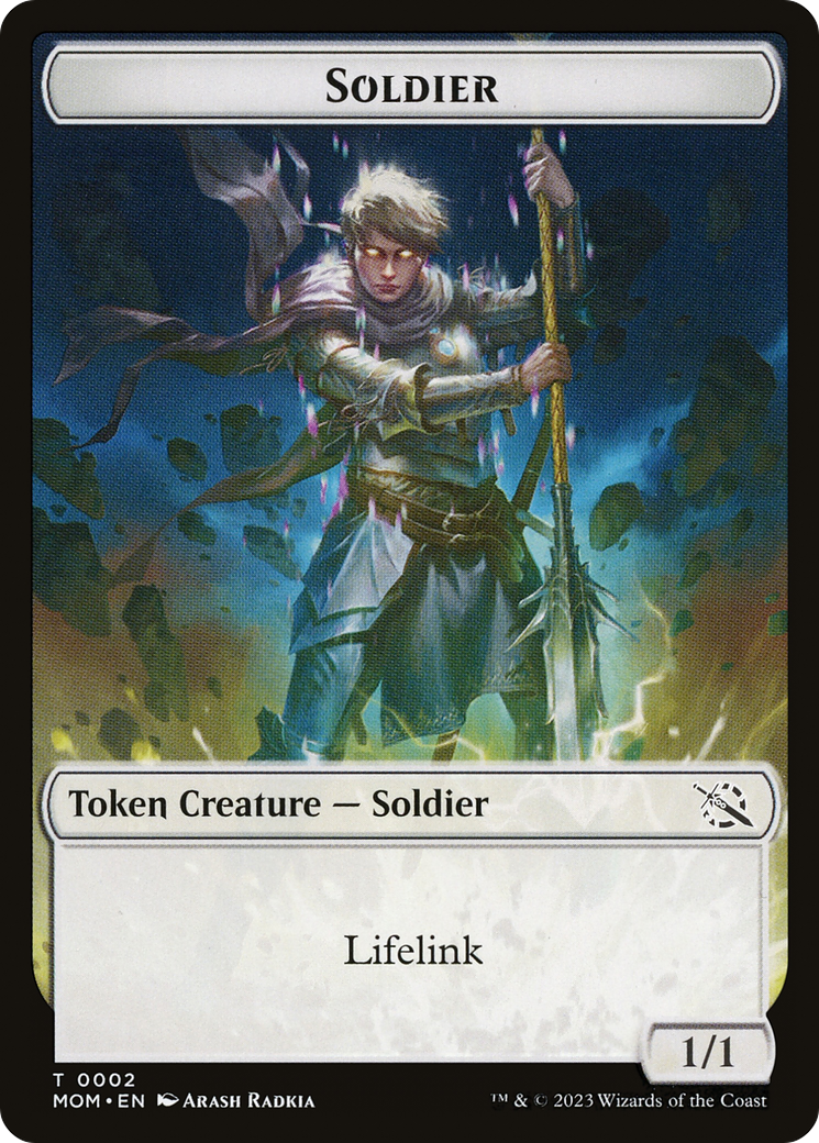 Soldier // Kraken Double-Sided Token [March of the Machine Tokens] | Gamers Paradise