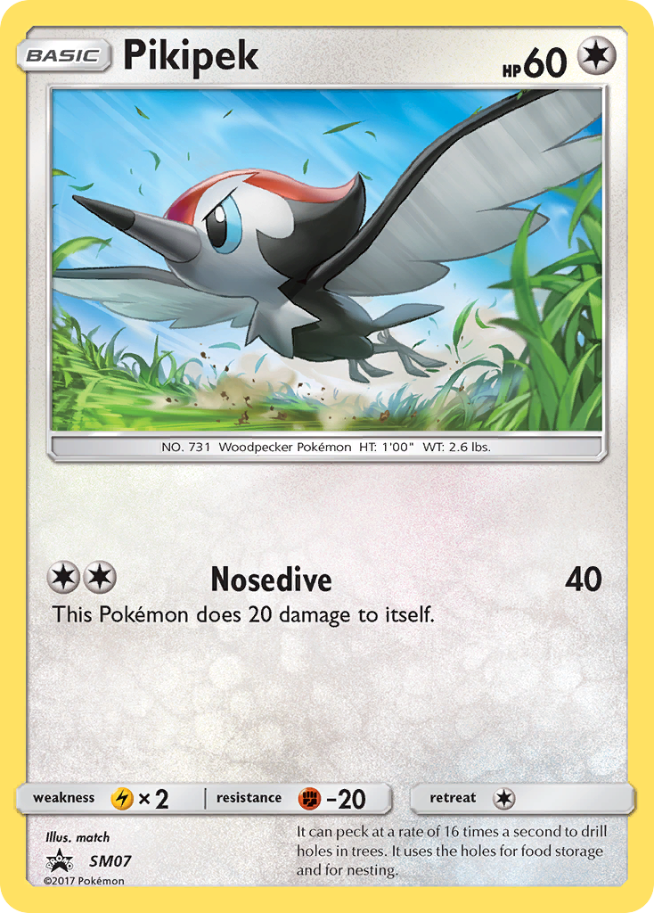 Pikipek (SM07) [Sun & Moon: Black Star Promos] | Gamers Paradise