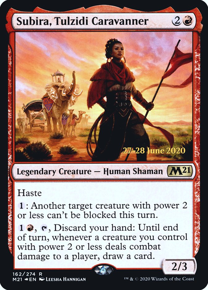 Subira, Tulzidi Caravanner [Core Set 2021 Prerelease Promos] | Gamers Paradise