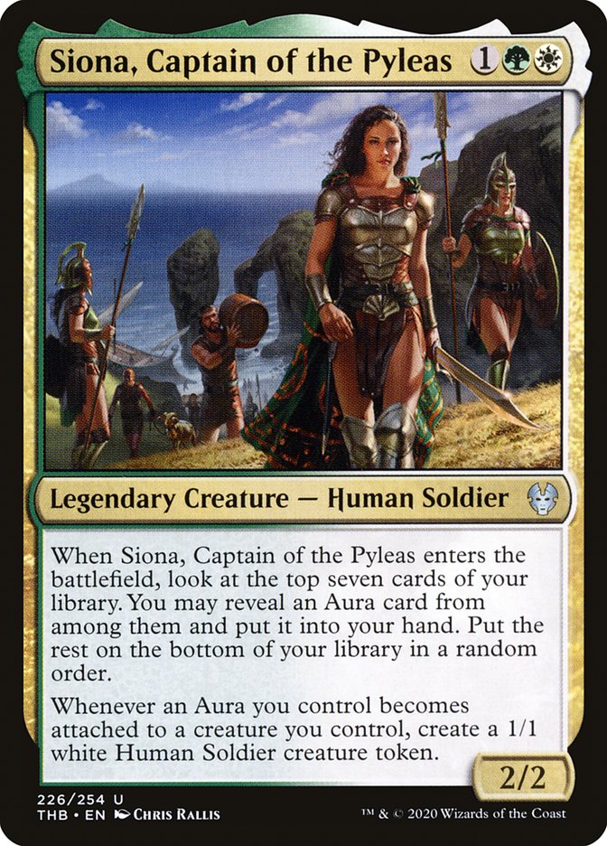 Siona, Captain of the Pyleas [Theros Beyond Death] | Gamers Paradise