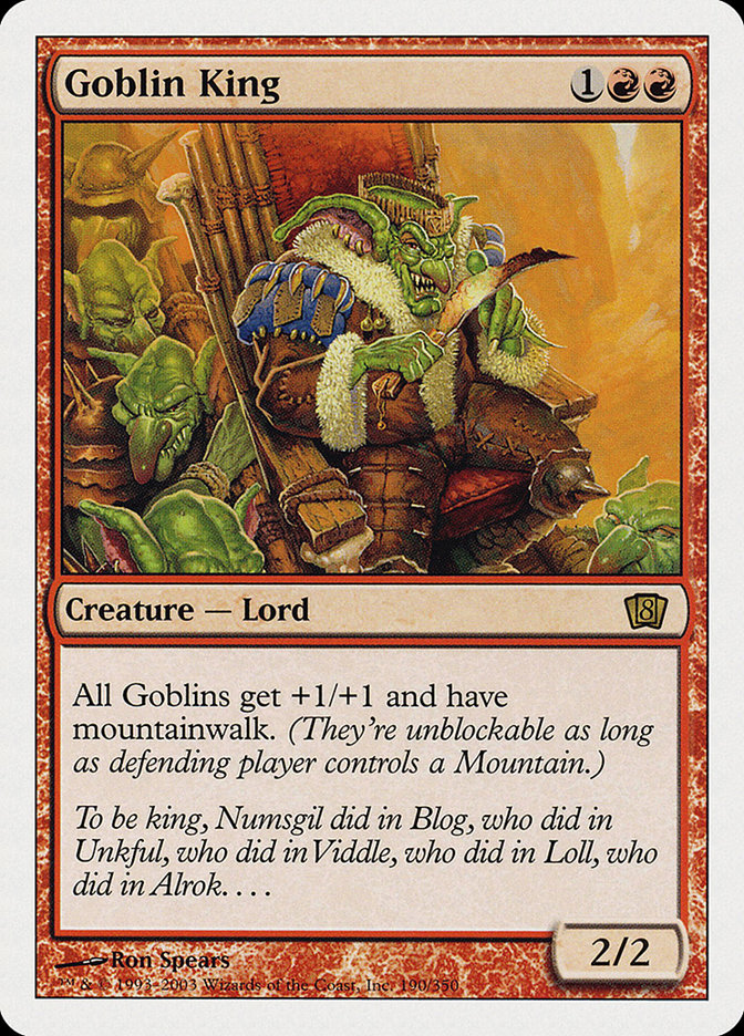 Goblin King [Eighth Edition] | Gamers Paradise