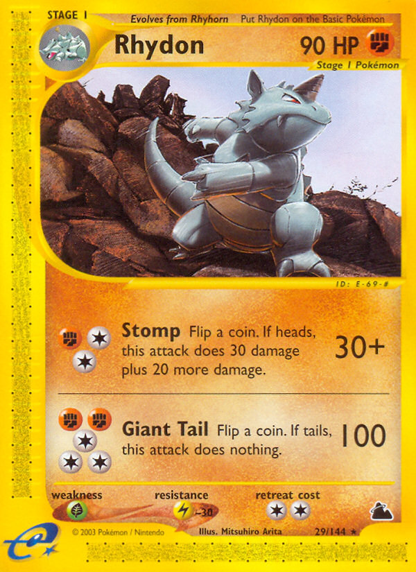 Rhydon (29/144) [Skyridge] | Gamers Paradise