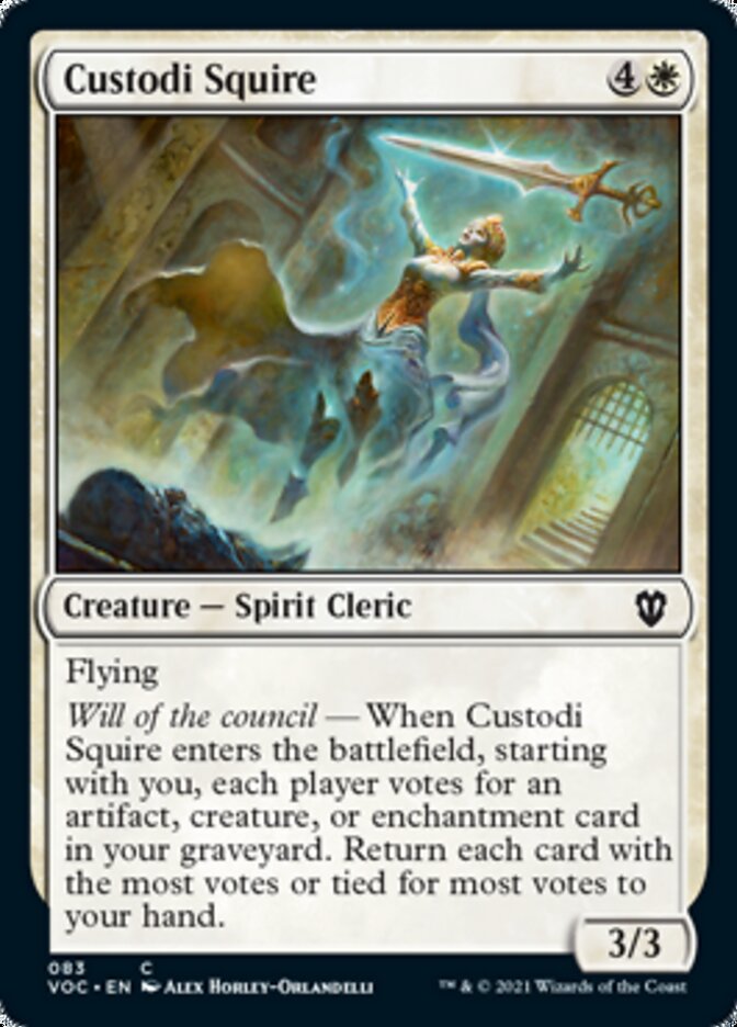 Custodi Squire [Innistrad: Crimson Vow Commander] | Gamers Paradise