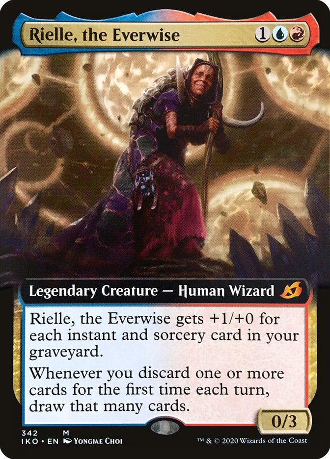 Rielle, the Everwise (Extended Art) [Ikoria: Lair of Behemoths] | Gamers Paradise