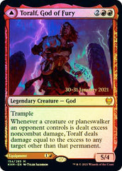 Toralf, God of Fury // Toralf's Hammer [Kaldheim Prerelease Promos] | Gamers Paradise