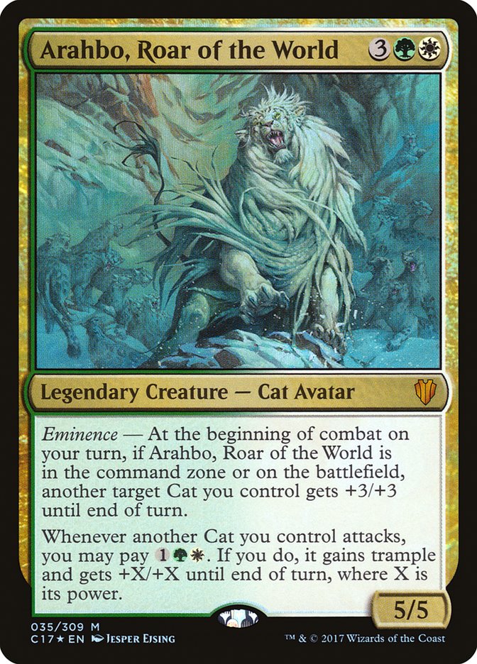 Arahbo, Roar of the World [Commander 2017] | Gamers Paradise