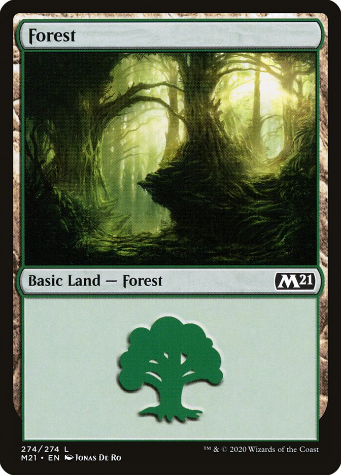 Forest (274) [Core Set 2021] | Gamers Paradise