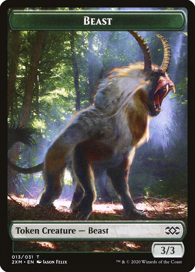 Beast Token [Double Masters Tokens] | Gamers Paradise
