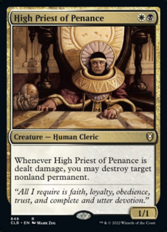 High Priest of Penance [Commander Legends: Battle for Baldur's Gate] | Gamers Paradise