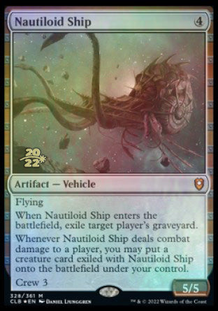 Nautiloid Ship [Commander Legends: Battle for Baldur's Gate Prerelease Promos] | Gamers Paradise
