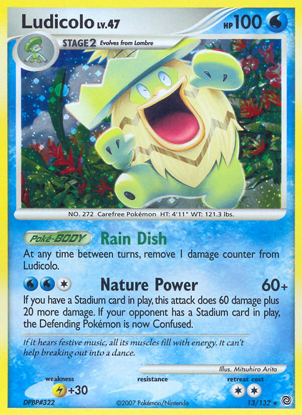 Ludicolo (13/132) [Diamond & Pearl: Secret Wonders] | Gamers Paradise