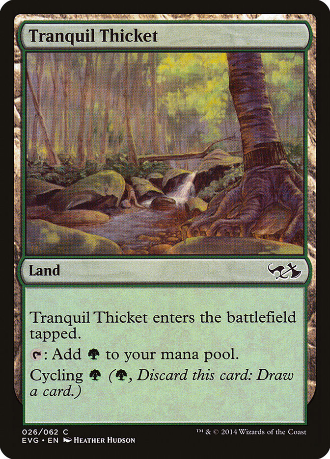Tranquil Thicket (Elves vs. Goblins) [Duel Decks Anthology] | Gamers Paradise