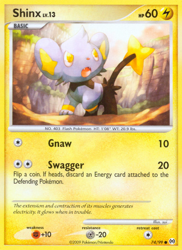 Shinx (74/99) [Platinum: Arceus] | Gamers Paradise