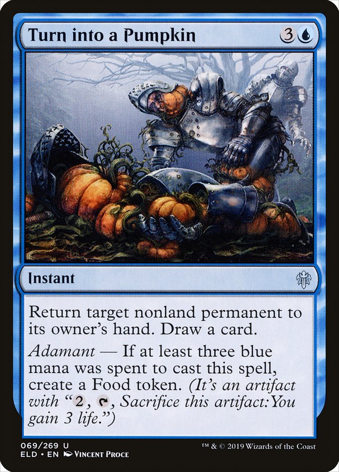 Turn into a Pumpkin [Throne of Eldraine] | Gamers Paradise