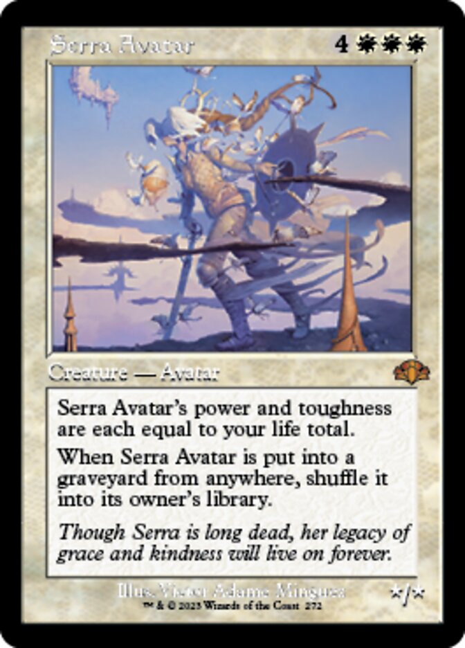 Serra Avatar (Retro) [Dominaria Remastered] | Gamers Paradise