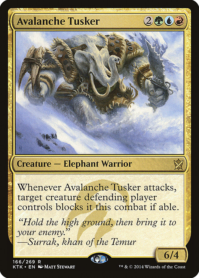 Avalanche Tusker [Khans of Tarkir] | Gamers Paradise