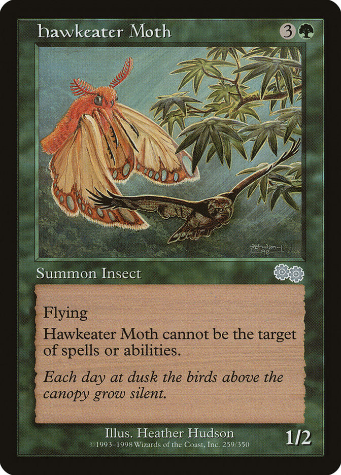 Hawkeater Moth [Urza's Saga] | Gamers Paradise