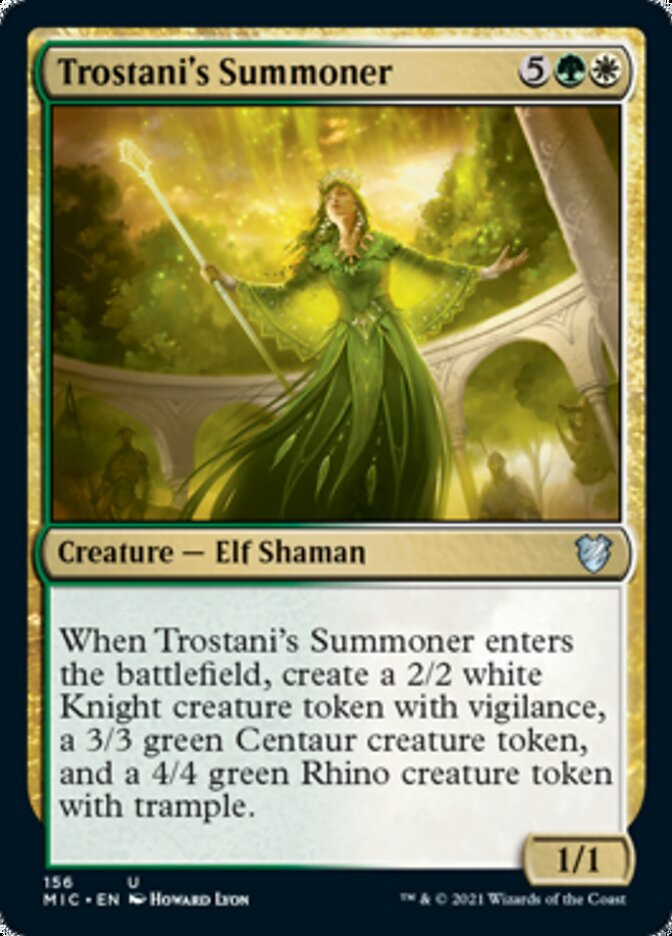 Trostani's Summoner [Innistrad: Midnight Hunt Commander] | Gamers Paradise