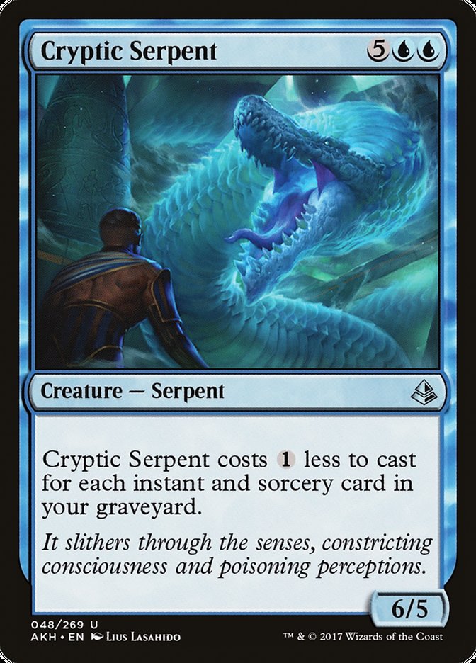 Cryptic Serpent [Amonkhet] | Gamers Paradise