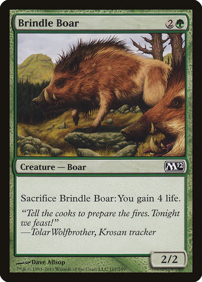 Brindle Boar [Magic 2012] | Gamers Paradise