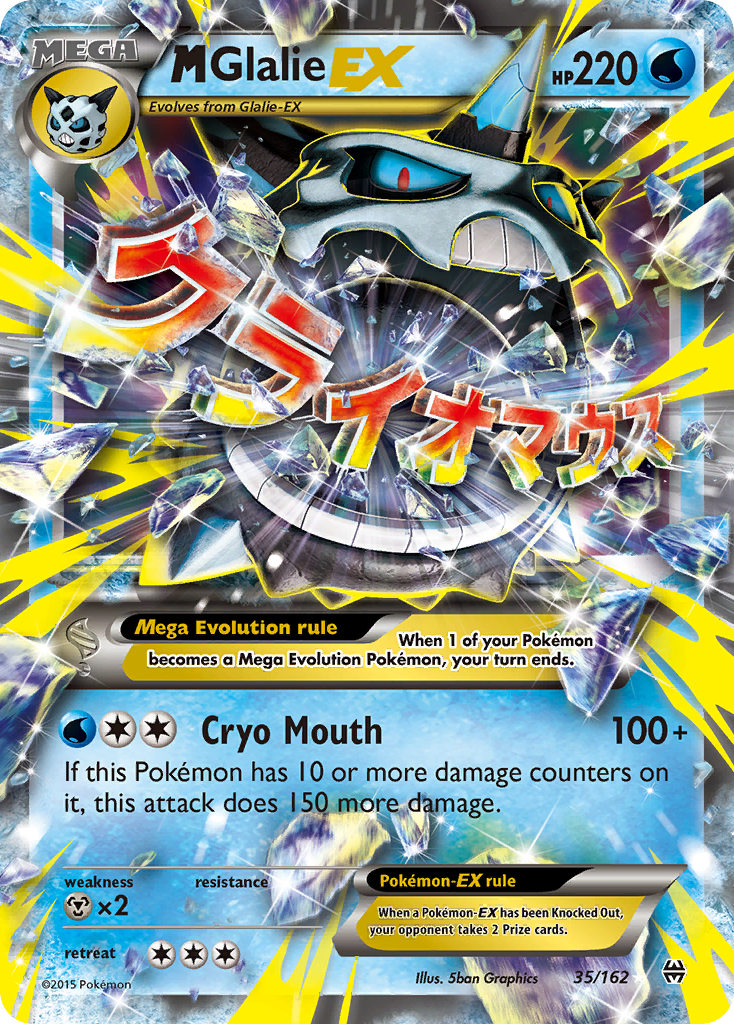 M Glalie EX (35/162) [XY: BREAKthrough] | Gamers Paradise