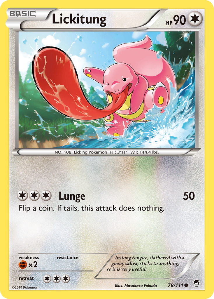 Lickitung (78/111) [XY: Furious Fists] | Gamers Paradise