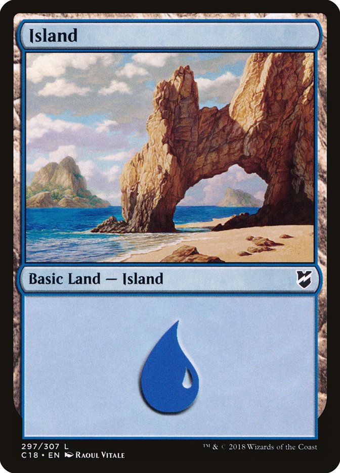 Island (297) [Commander 2018] | Gamers Paradise