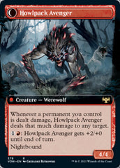 Ill-Tempered Loner // Howlpack Avenger (Extended Art) [Innistrad: Crimson Vow] | Gamers Paradise