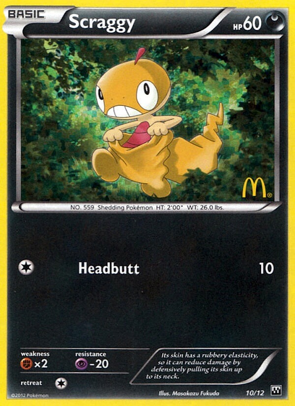 Scraggy (10/12) [McDonald's Promos: 2012 Collection] | Gamers Paradise