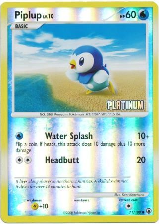 Piplup (71/100) [Burger King Promos: 2009 Collection] | Gamers Paradise