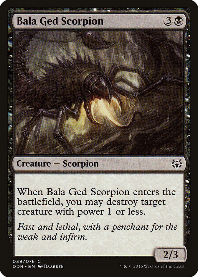 Bala Ged Scorpion [Duel Decks: Nissa vs. Ob Nixilis] | Gamers Paradise