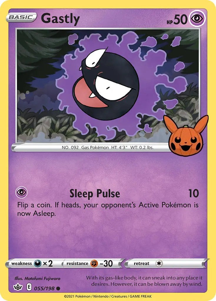 Gastly (055/198) [Trick or Trade] | Gamers Paradise