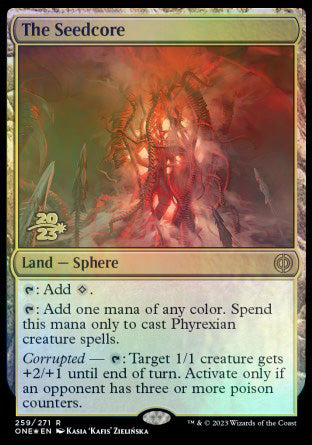 The Seedcore [Phyrexia: All Will Be One Prerelease Promos] | Gamers Paradise