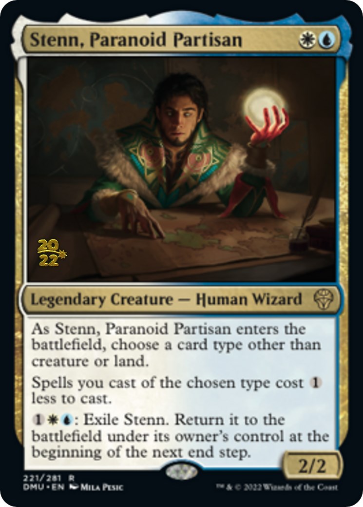 Stenn, Paranoid Partisan [Dominaria United Prerelease Promos] | Gamers Paradise