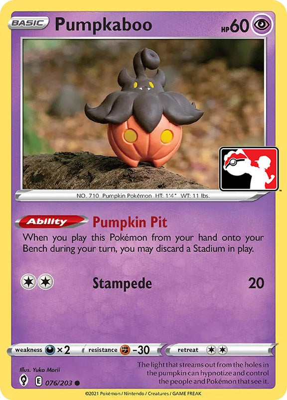 Pumpkaboo (076/203) [Prize Pack Series One] | Gamers Paradise
