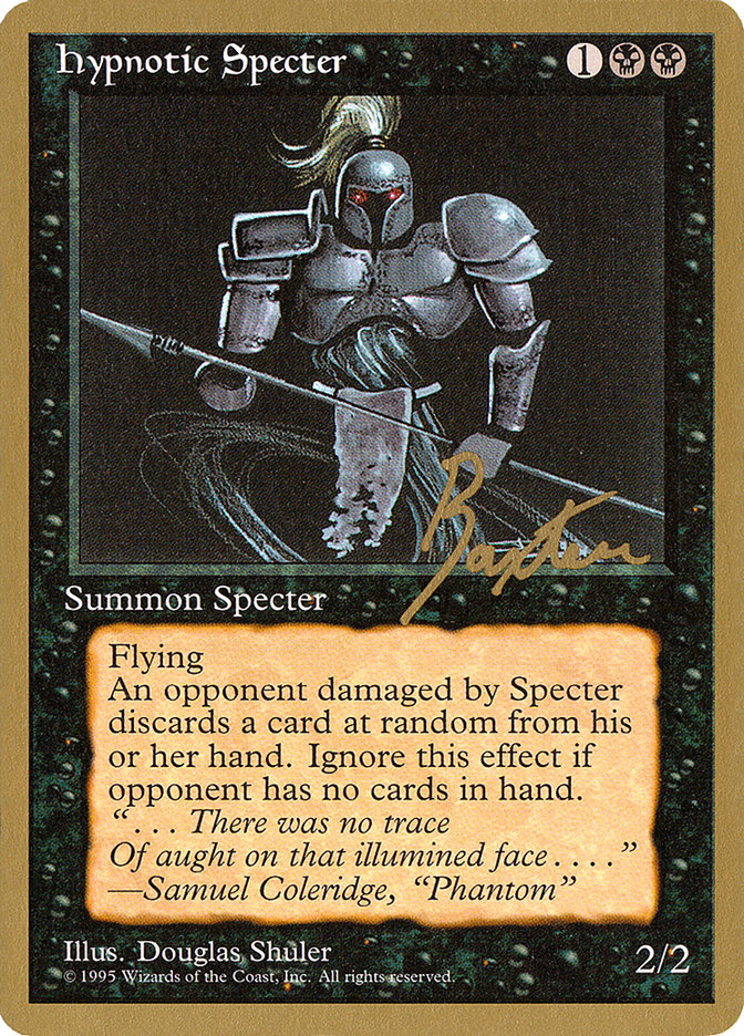 Hypnotic Specter (George Baxter) [Pro Tour Collector Set] | Gamers Paradise