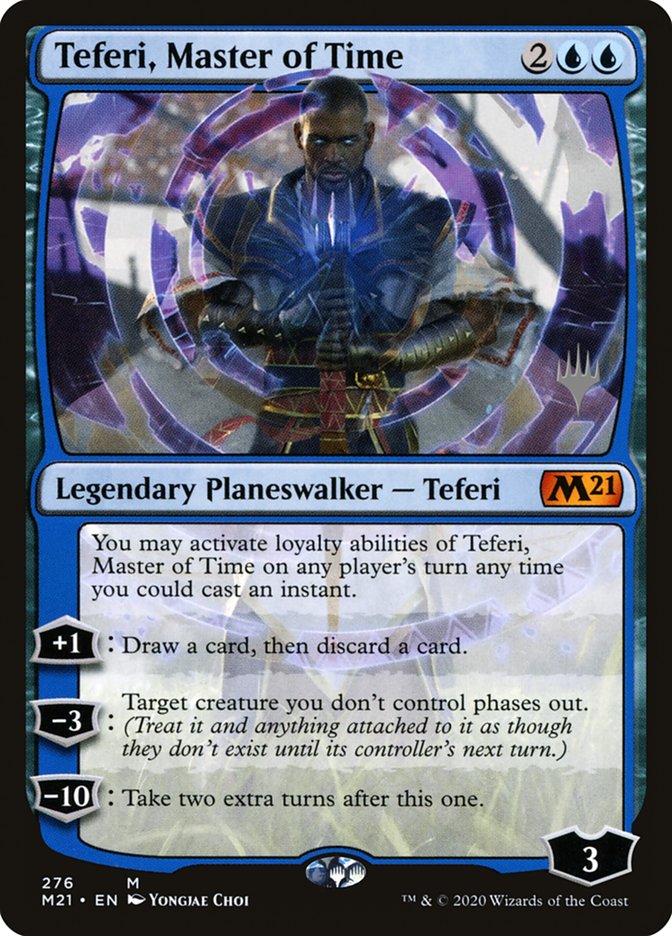 Teferi, Master of Time (Promo Pack) (276) [Core Set 2021 Promos] | Gamers Paradise