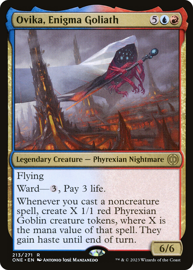 Ovika, Enigma Goliath [Phyrexia: All Will Be One] | Gamers Paradise