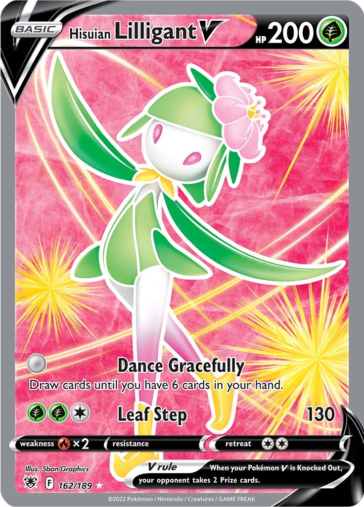 Hisuian Lilligant V (162/189) [Sword & Shield: Astral Radiance] | Gamers Paradise