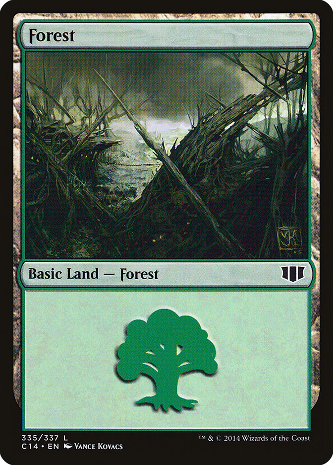 Forest (335) [Commander 2014] | Gamers Paradise